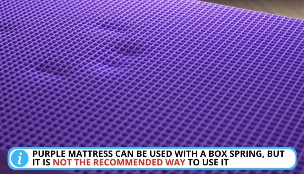 Can a Purple Mattress be Used on a Box Spring